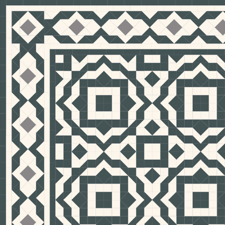 Campbell 70 | LM-319 | Victorian and contemporary geometric floor tile ...